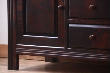 中古　松本民芸家具　G型ドレッサー(サイドボード)(定価約33万円)