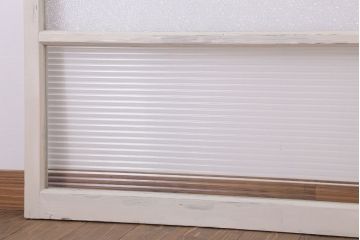 モールガラス・ダイヤガラス入りの引き戸2枚セット(窓)