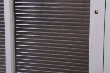 モールガラス入りの引き戸2枚セット(ガラス戸・窓)