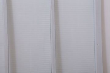 モールガラス入りの引き戸2枚セット(ガラス戸・窓)