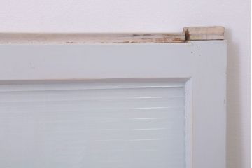 モールガラス入りの引き戸2枚セット(ガラス戸・窓)