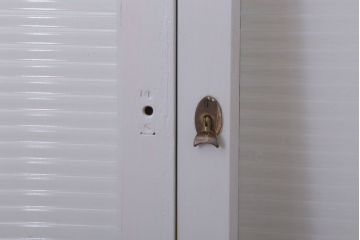 モールガラス入りの引き戸2枚セット(ガラス戸・窓)