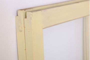 銀モールガラス入りの引き戸2枚セット(窓)