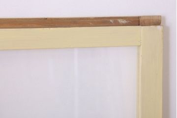 銀モールガラス入りの引き戸2枚セット(窓)