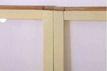 銀モールガラス入りの引き戸2枚セット(窓)