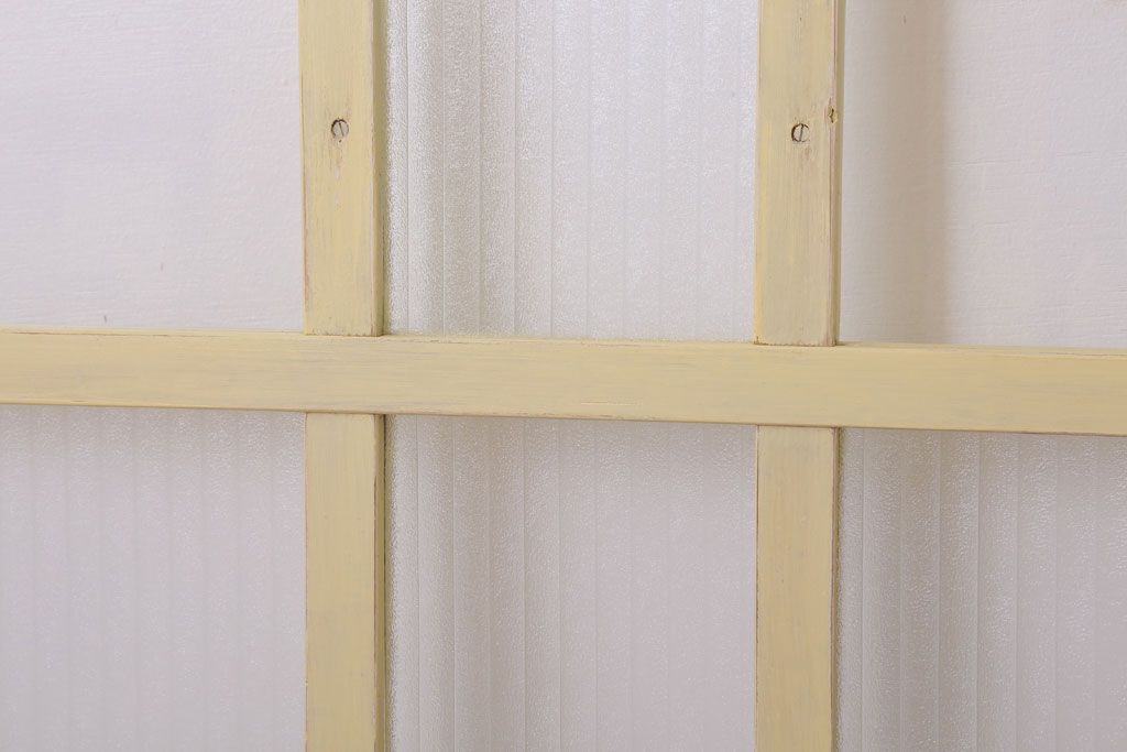 銀モールガラス入りの引き戸2枚セット(窓)