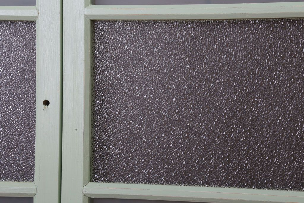 すりガラス・ダイヤガラス入りの引き戸2枚セット(窓)