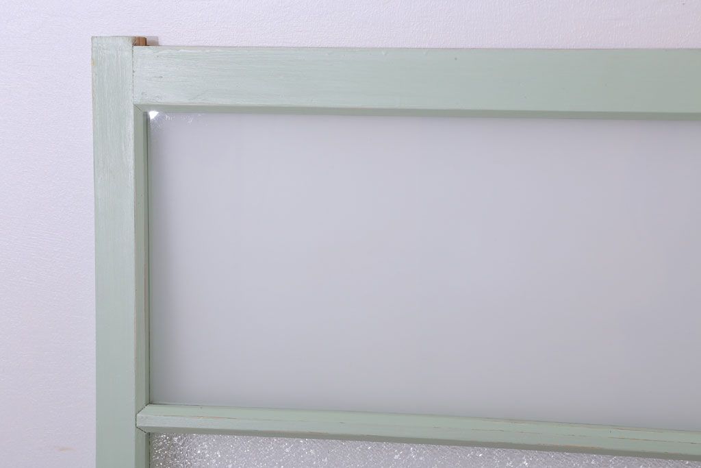 すりガラス・ダイヤガラス入りの引き戸2枚セット(窓)