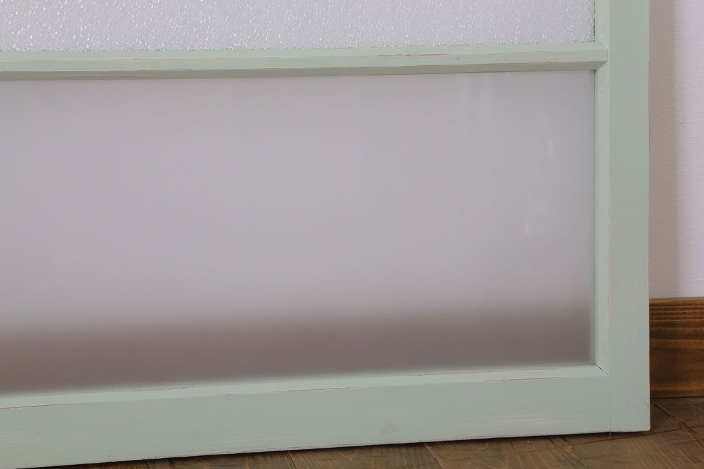 すりガラス・ダイヤガラス入りの引き戸2枚セット(窓)