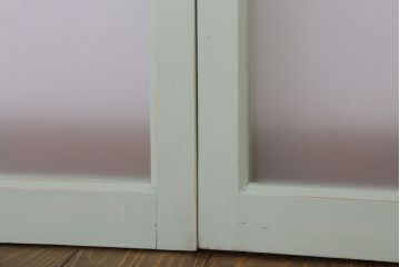 すりガラス・ダイヤガラス入りの引き戸2枚セット(窓)