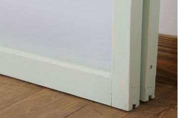 すりガラス・ダイヤガラス入りの引き戸2枚セット(窓)