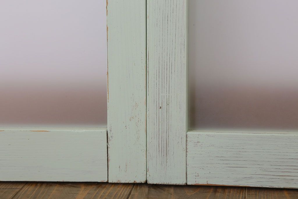 すりガラス・ダイヤガラス入りの引き戸2枚セット(窓)