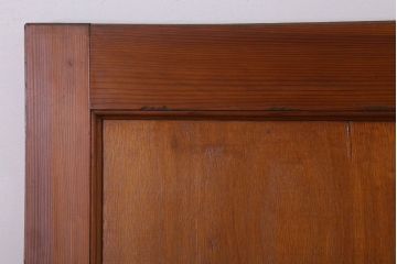 古い木製!シンプルで小ぶりな和製アンティークのドア(扉)