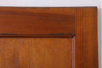 古い木製!シンプルで小ぶりな和製アンティークのドア(扉)