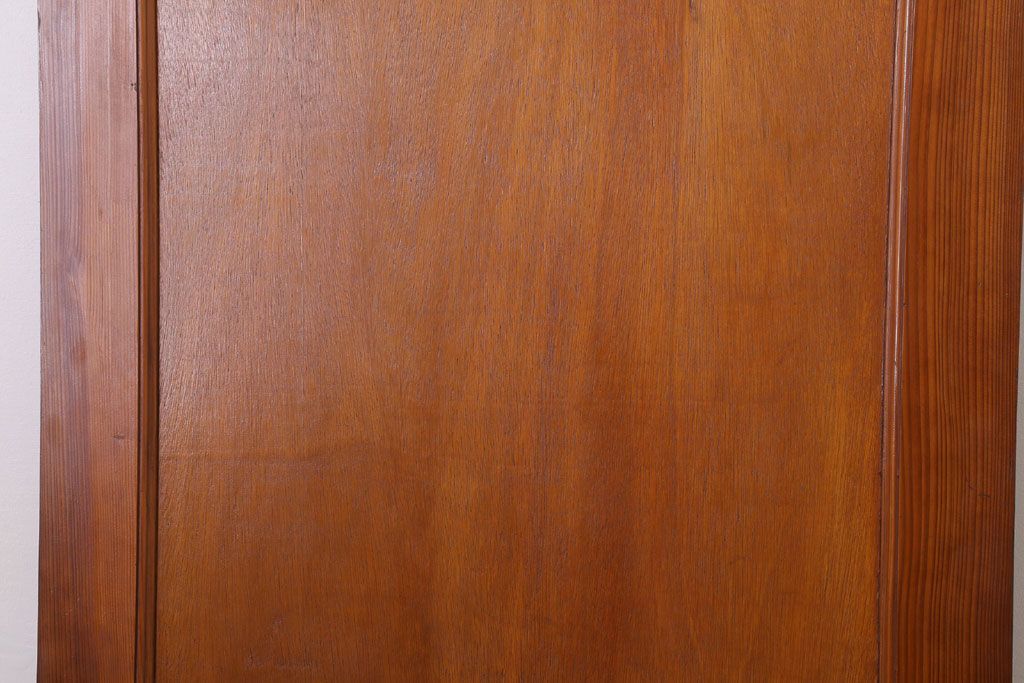 古い木製!シンプルで小ぶりな和製アンティークのドア(扉)