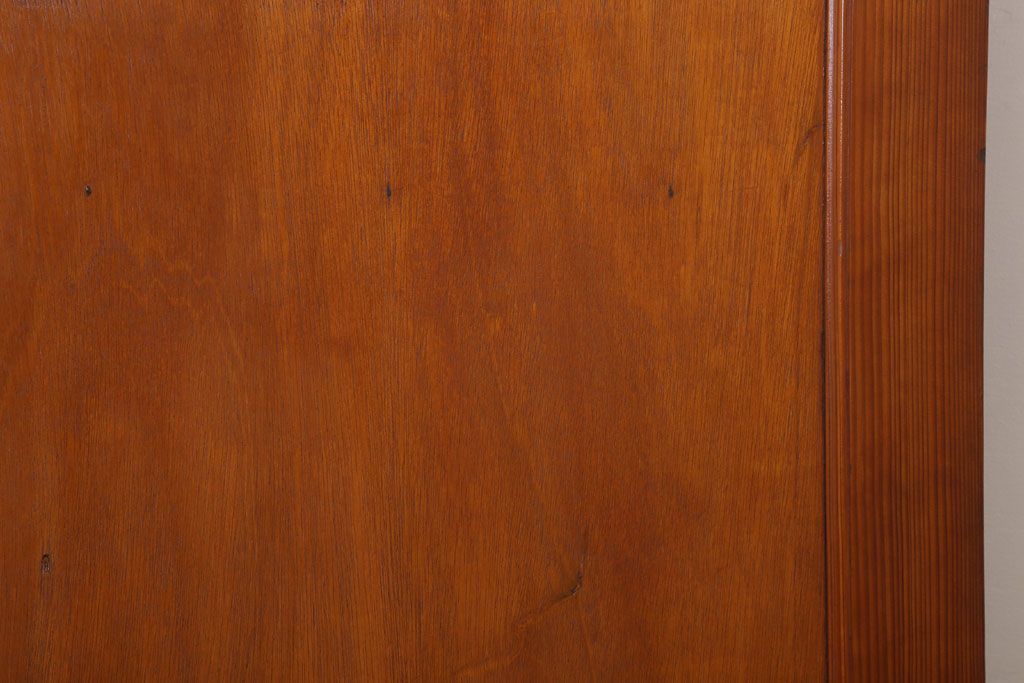 古い木製!シンプルで小ぶりな和製アンティークのドア(扉)