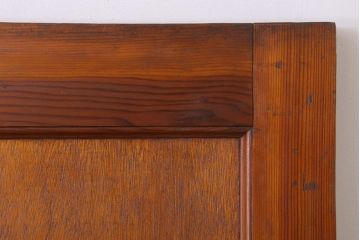 古い木製!シンプルで小ぶりな和製アンティークのドア(扉)