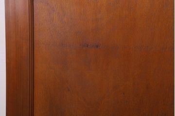 古い木製!シンプルで小ぶりな和製アンティークのドア(扉)