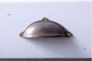 アンティーク家具　ダイヤガラス入り!かわいいアンティーク本箱(ブックケース)