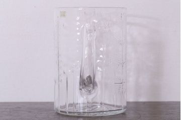 アンティーク雑貨　Arabia(アラビア)　Flora(フローラ)　ピッチャー(クリア)