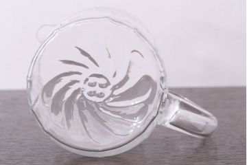 アンティーク雑貨　Arabia(アラビア)　Flora(フローラ)　ピッチャー(クリア)
