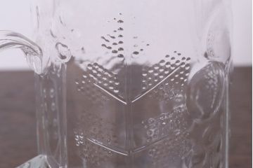 アンティーク雑貨　Arabia(アラビア)　Flora(フローラ)　ピッチャー(クリア)