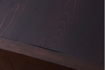 アンティーク家具　古民具・骨董　明治期　和モダンスタイル!収納箪笥ローボード(水屋箪笥、テレビ台、キャビネット、収納棚)(3)