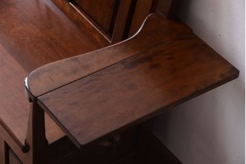 中古　松本民芸家具　羽根付ベンチ(定価約56万円)