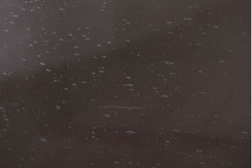 アンティーク家具　アンティークペイント　引き出し付き!気泡・すりガラス入りのおしゃれな戸棚(収納棚)(2)