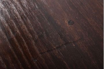 アンティーク家具　三方栗材!古い木製のシンプルな衣装箪笥(時代箪笥ローボード)