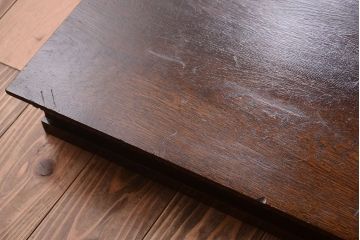 ヴィンテージ家具　イギリスビンテージ　脚付き!オーク材製スタッキングブックケース