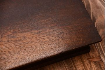 ヴィンテージ家具　イギリスビンテージ　脚付き!オーク材製スタッキングブックケース