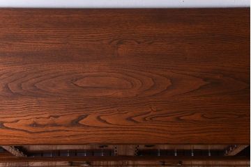 アンティーク家具　大正〜昭和　前面欅材　脚付き!和箪笥ローボード(1)