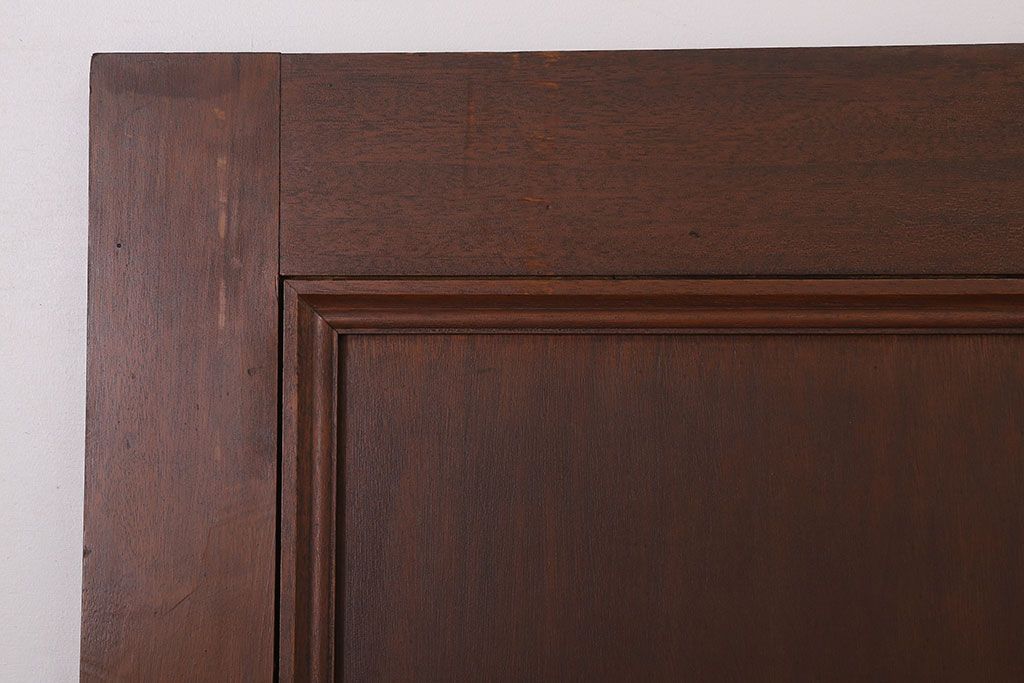 大正〜昭和　ガラス取っ手のアンティークドア