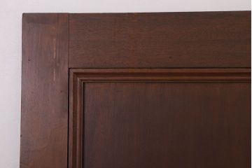 大正〜昭和　ガラス取っ手のアンティークドア