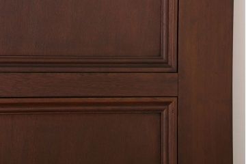 大正〜昭和　ガラス取っ手のアンティークドア