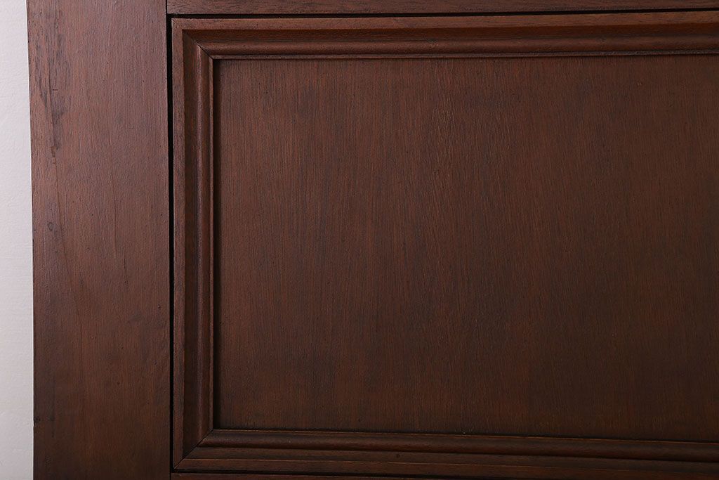 大正〜昭和　ガラス取っ手のアンティークドア