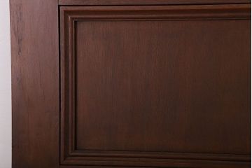 大正〜昭和　ガラス取っ手のアンティークドア