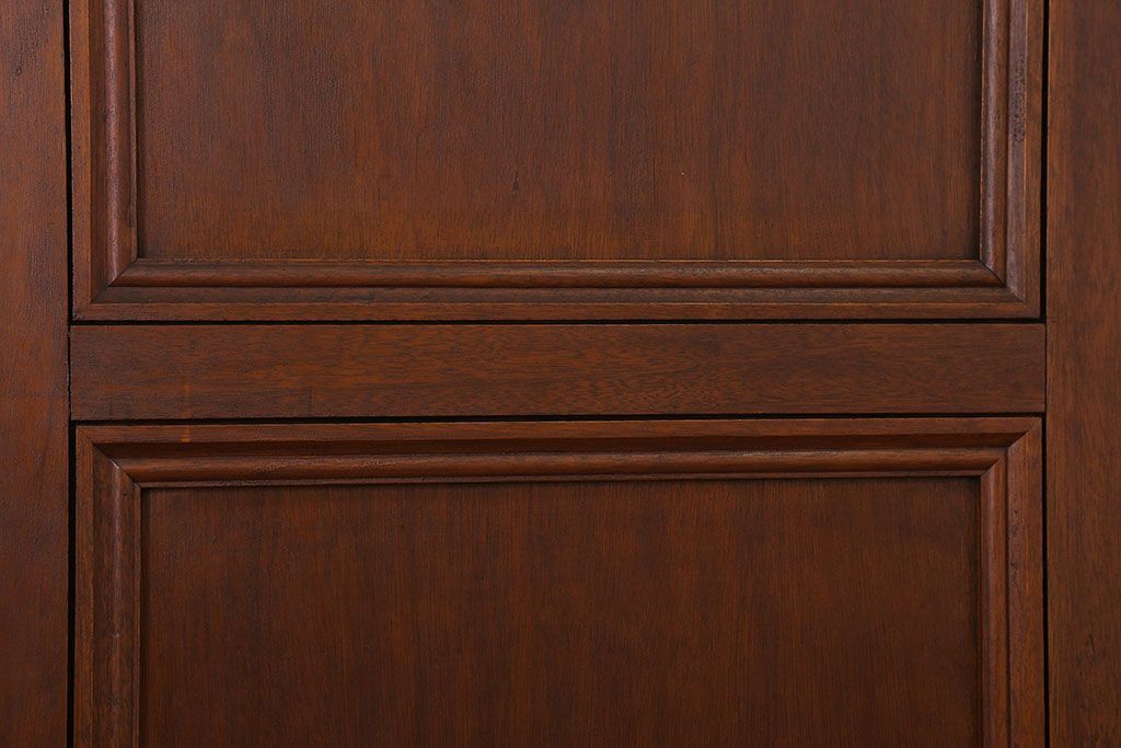 大正〜昭和　ガラス取っ手のアンティークドア