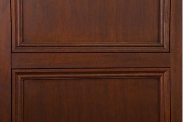 大正〜昭和　ガラス取っ手のアンティークドア