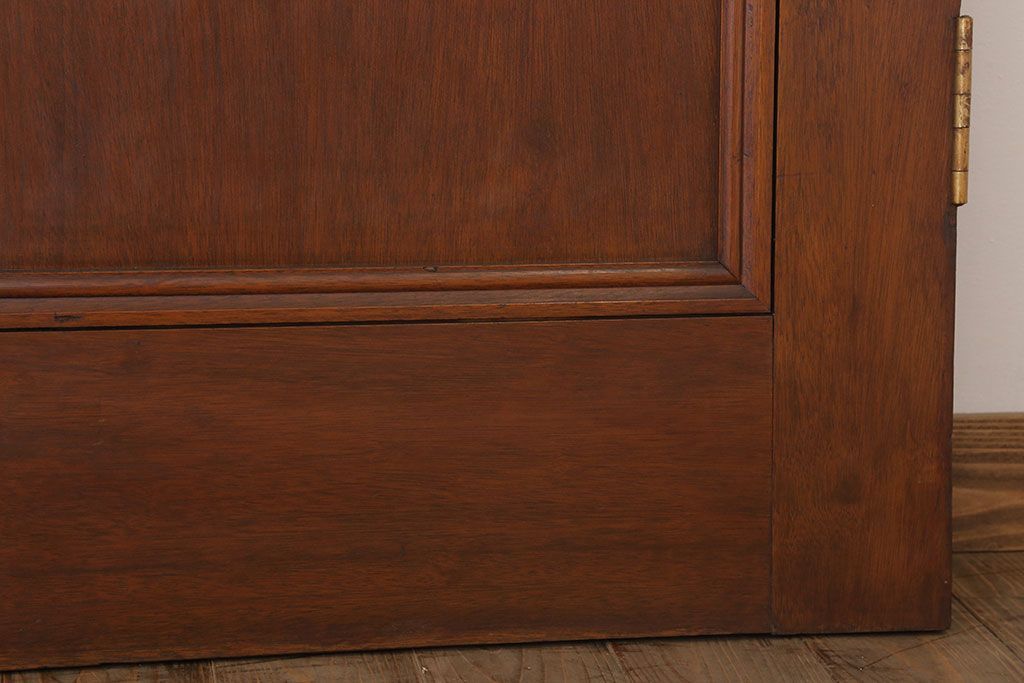 大正〜昭和　ガラス取っ手のアンティークドア