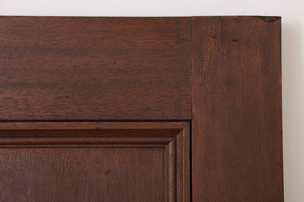 大正〜昭和　ガラス取っ手のアンティークドア