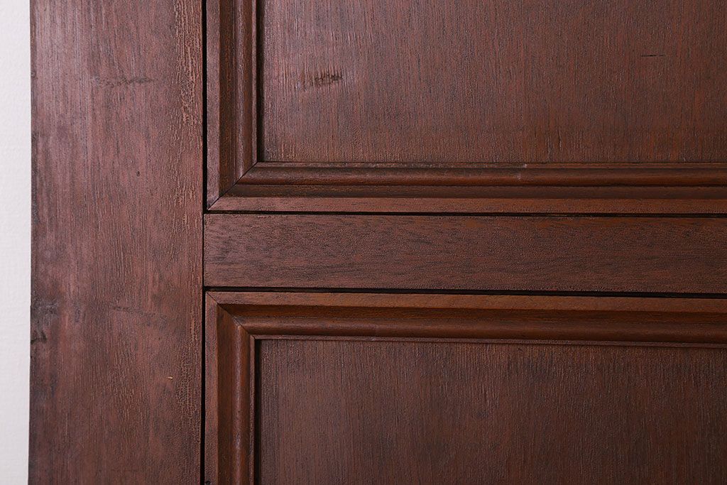 大正〜昭和　ガラス取っ手のアンティークドア