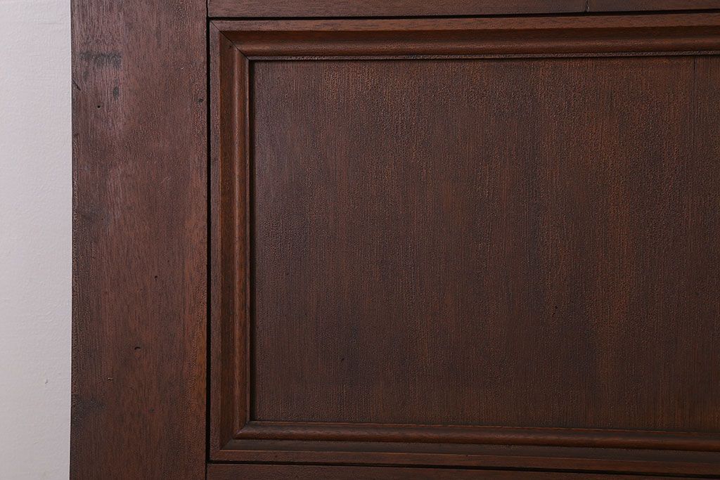 大正〜昭和　ガラス取っ手のアンティークドア