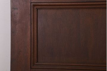 大正〜昭和　ガラス取っ手のアンティークドア