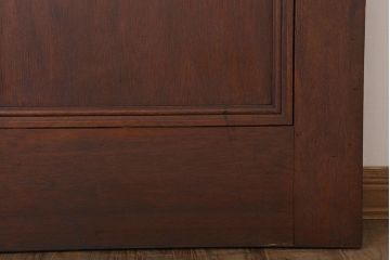 大正〜昭和　ガラス取っ手のアンティークドア