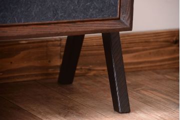 アンティーク家具　和モダンスタイル　杉材浮造り仕上げのアンティークサイドボード
