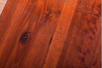 アンティーク家具　前面欅材!漆が美しく、金具が立派な佐渡箪笥ローボード