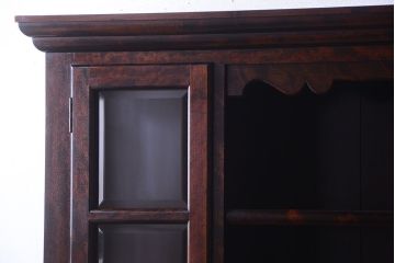 中古　美品　松本民芸家具　F型食器棚(カップボード)(定価73万6千円)