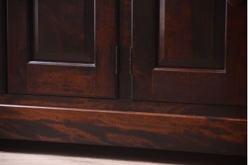 中古　美品　松本民芸家具　F型食器棚(カップボード)(定価73万6千円)